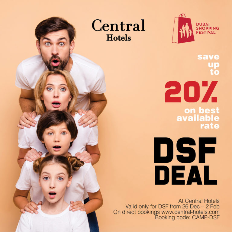 Enjoy Exceptional Room Rates at Central Hotels during DSF