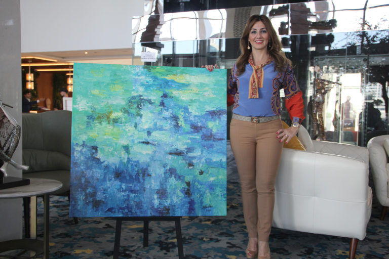 ‘Bloom’ – An Abstract Exhibition by Acclaimed UAE-Based Artist Nada Al Barazi Opens at Central Hotels