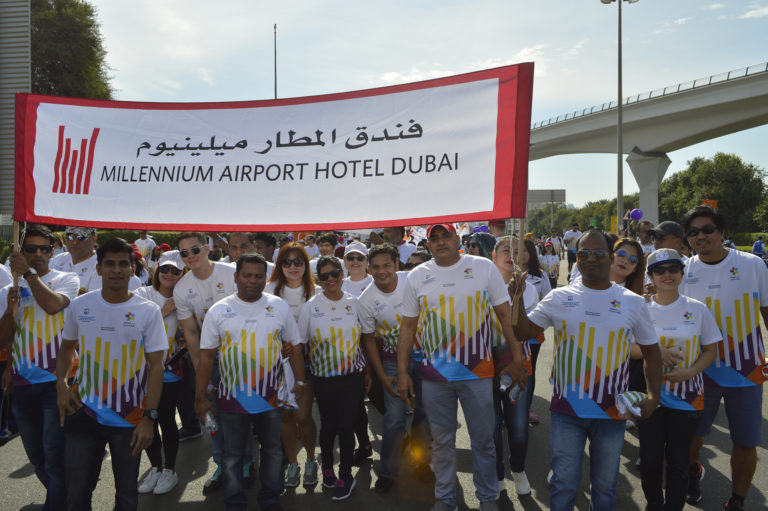 Millennium Airport Hotel Dubai Team Participates in Dubai Cares Walk for Education