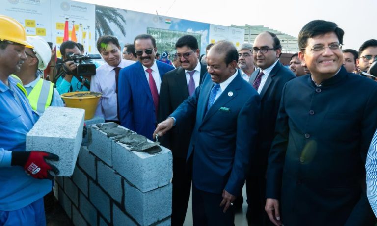 EXPO 2020 – INDIA PAVILION FOUNDATION STONE LAID