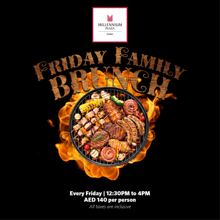 Friday Family Brunch at Millennium Plaza Hotel Dubai