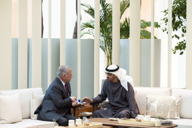 UAE President and King of Jordan discuss bilateral relations and regional developments