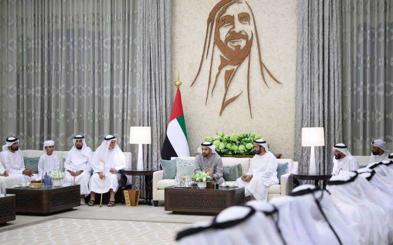 Hamdan bin Zayed receives Ramadan well-wishers