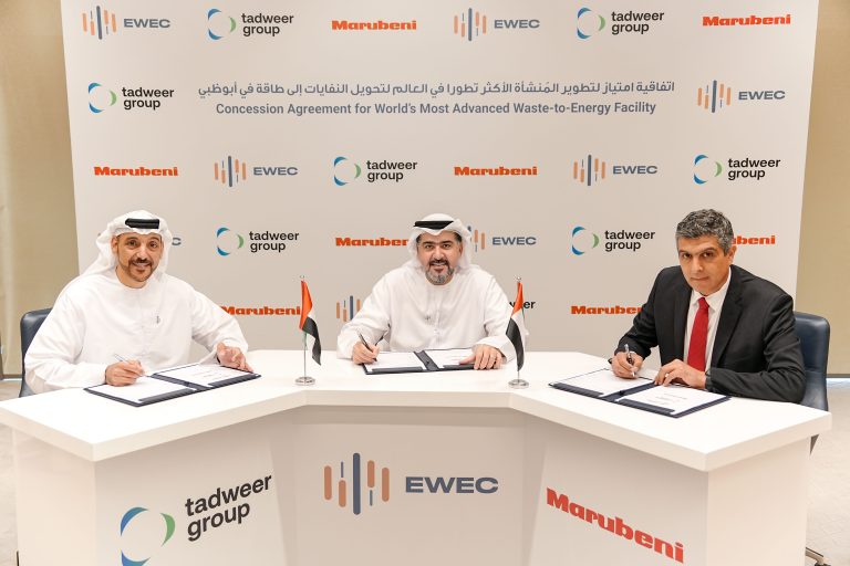 EWEC, Tadweer Group announce key partners for world’s most advanced waste-to-energy facility in Abu Dhabi