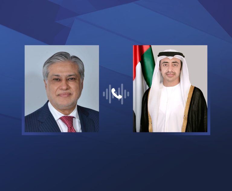 Abdullah bin Zayed congratulates Pakistani Foreign Minister, discusses strategic cooperation