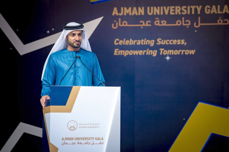 Rashid bin Humaid Al Nuaimi attends Ajman University Gala