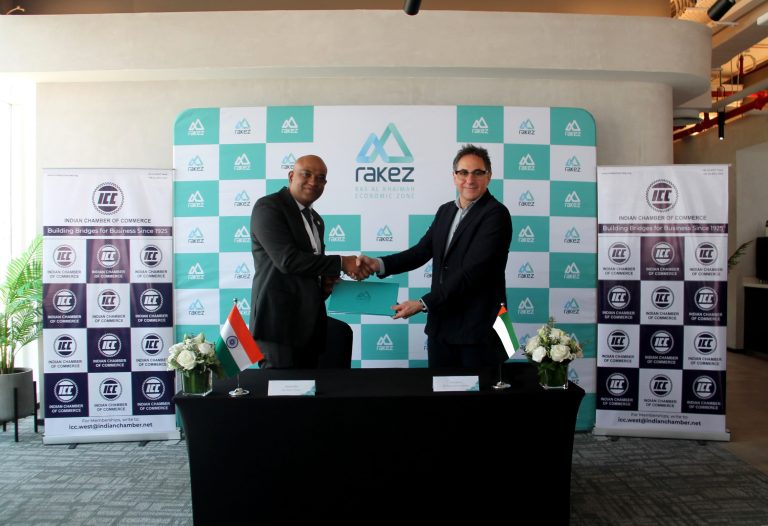 RAKEZ, Indian Chamber of Commerce ink MoU to boost economic ties